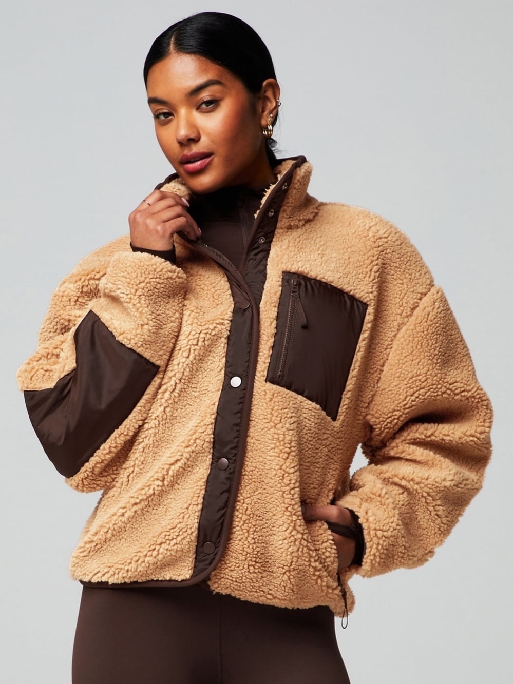 Fabletics Tahoe Teddy Jacket